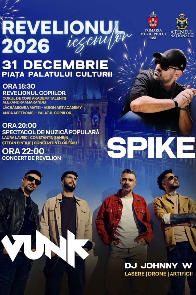 Poster eveniment Revelion 2026 Iași