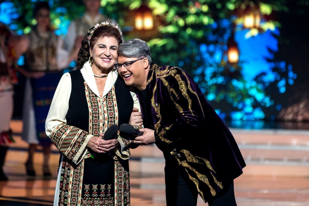 Irina Loghin și Fuego la "Televiziunea Română prezintă Revelion 2026"