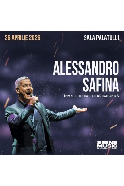 Poster eveniment Alessandro Safina