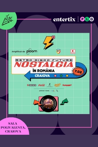 Poster eveniment Nostalgia Craiova 2026