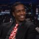 A$AP Rocky în emisiunea lui Jimmy Fallon