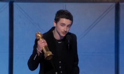Timothee Chalamet la Globurile de Aur 2026