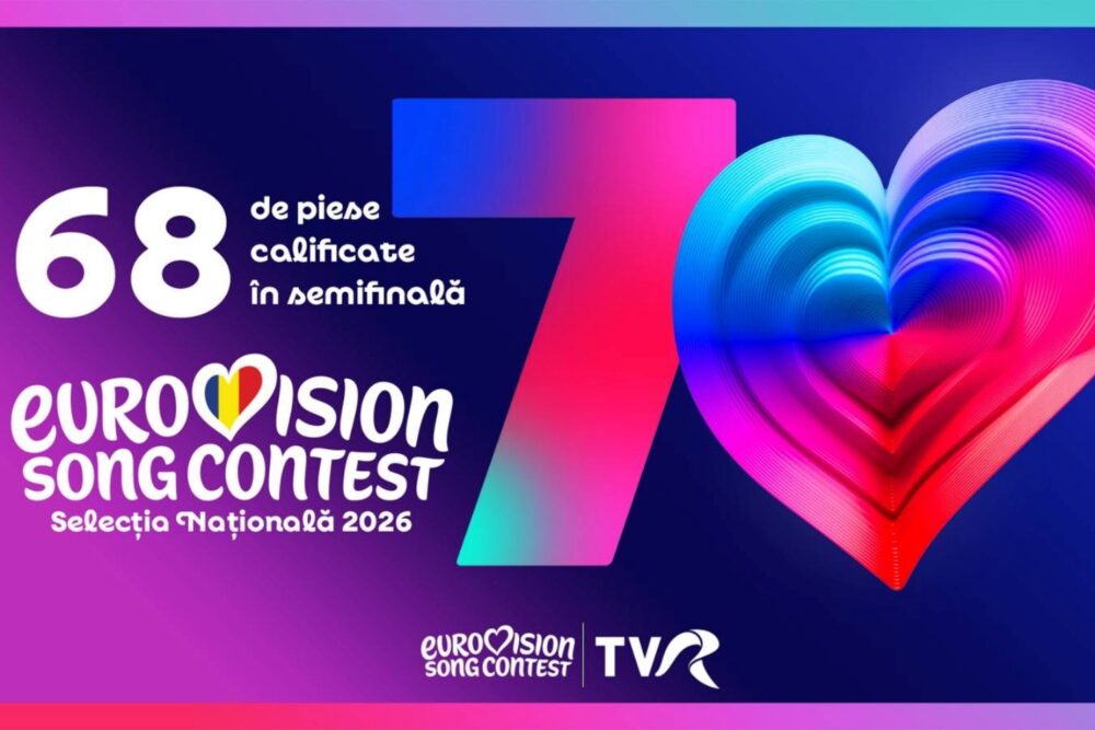 68 de piese calificate în semifinala Selecției Naționale Eurovision 2026