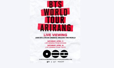 BTS live streaming arirang 2026