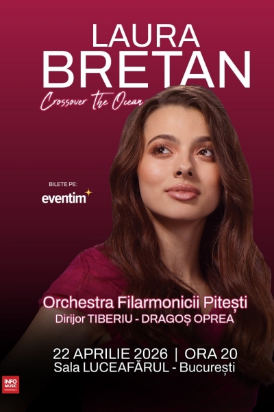 Poster eveniment Laura Bretan - Crossover the Ocean