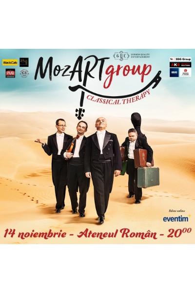 Poster eveniment MozART Group - Classical Therapy