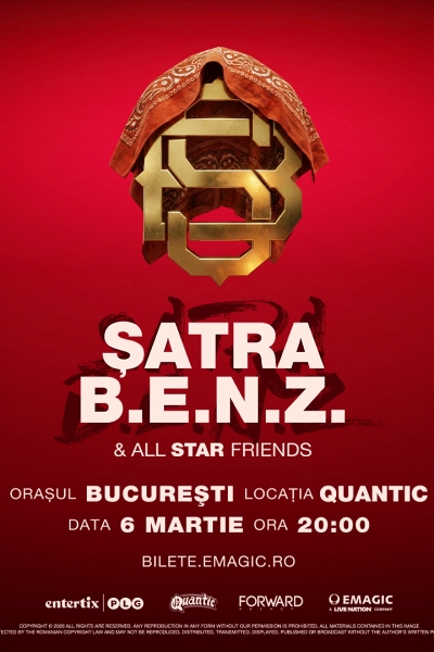 Poster eveniment Șatra B.E.N.Z.