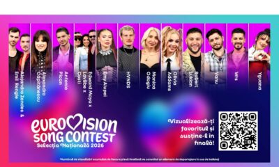 Toți finaliștii Selecției Naționale Eurovision 2026