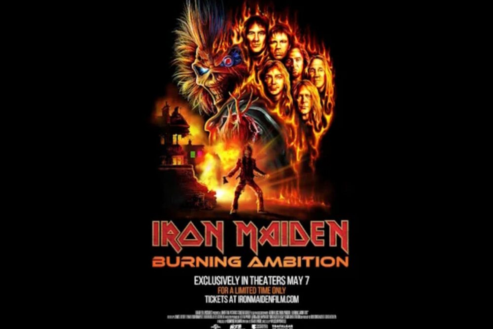 Poster film Iron Maiden Burning Ambition