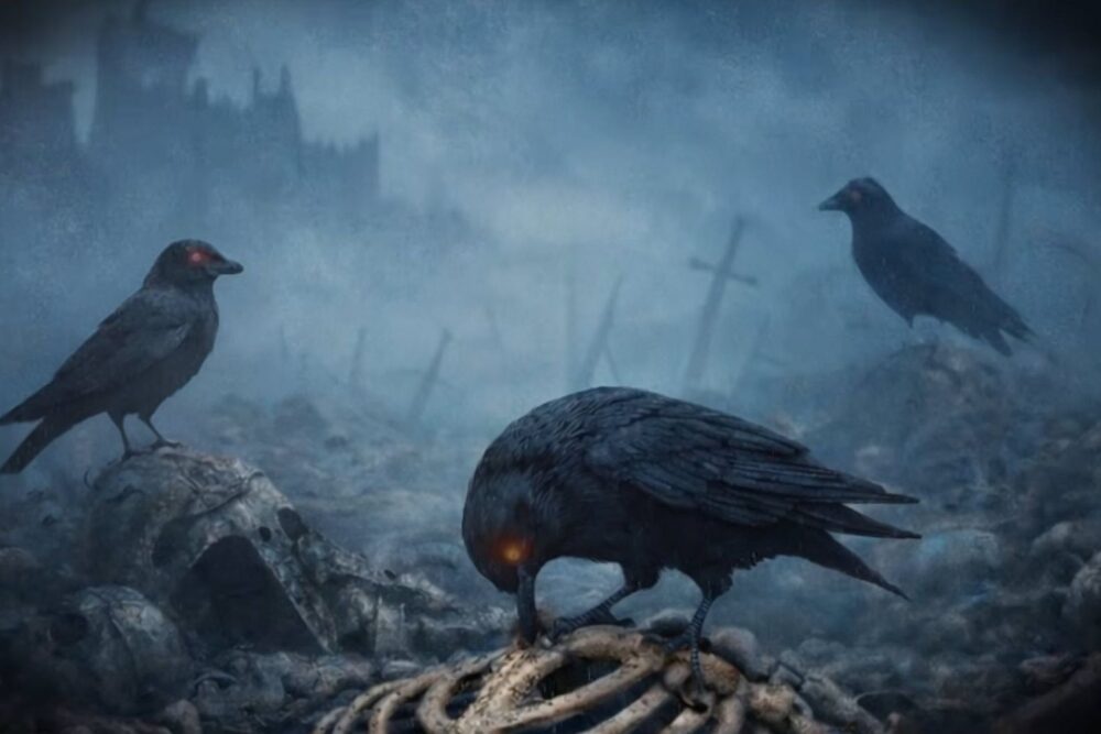 artwork single bones for the crows