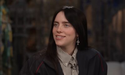 Billie Eilish într-un interviu la Sunday Morning