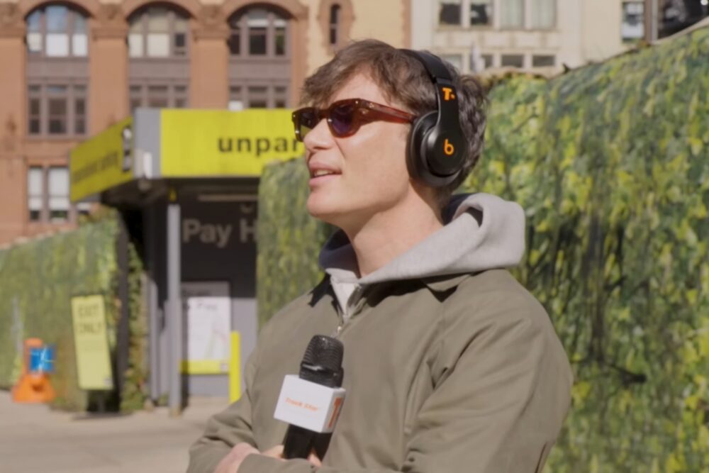 Cillian Murphy la emisiunea Track Star