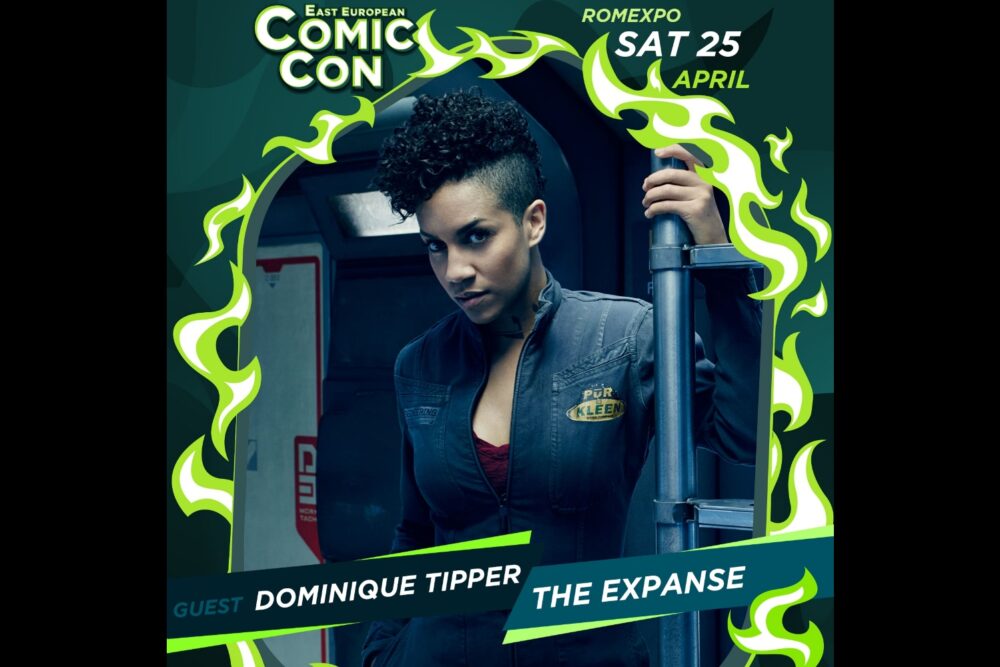 Dominique Tipper la Comic Con Romexpo 2026