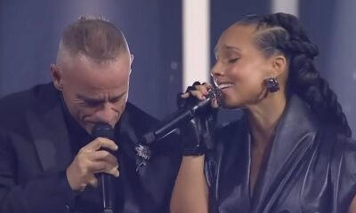 Eros Ramazzotti Alicia Keys L'aurora Live Sanremo 2026