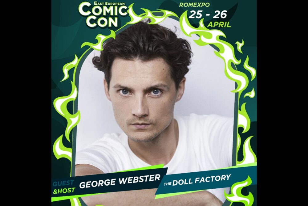 George Webster la Comic Con Romexpo 2026