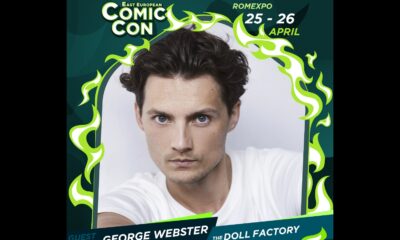 George Webster la Comic Con Romexpo 2026