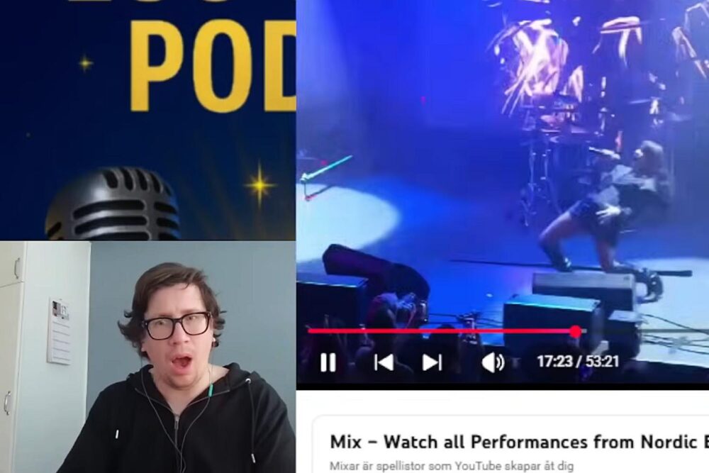 Alexandra Căpitănescu- "Choke Me" | Nordic Eurovision Party 2026 / Reacție Henrik Larsson