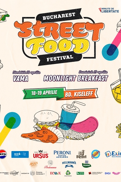 Poster eveniment Bucharest Street Food Festival 2026
