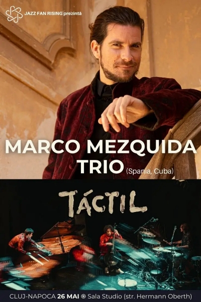 Poster eveniment Marco Mezquida Trio - Tactil