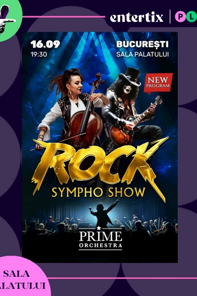 Poster eveniment Prime Orchestra - Rock Sympho Show 2026