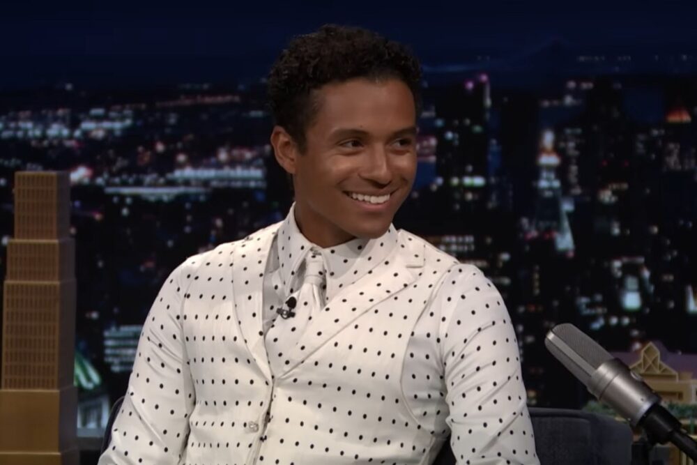 Jaafar Jackson la emisiunea The Tonight Show Starring Jimmy Fallon