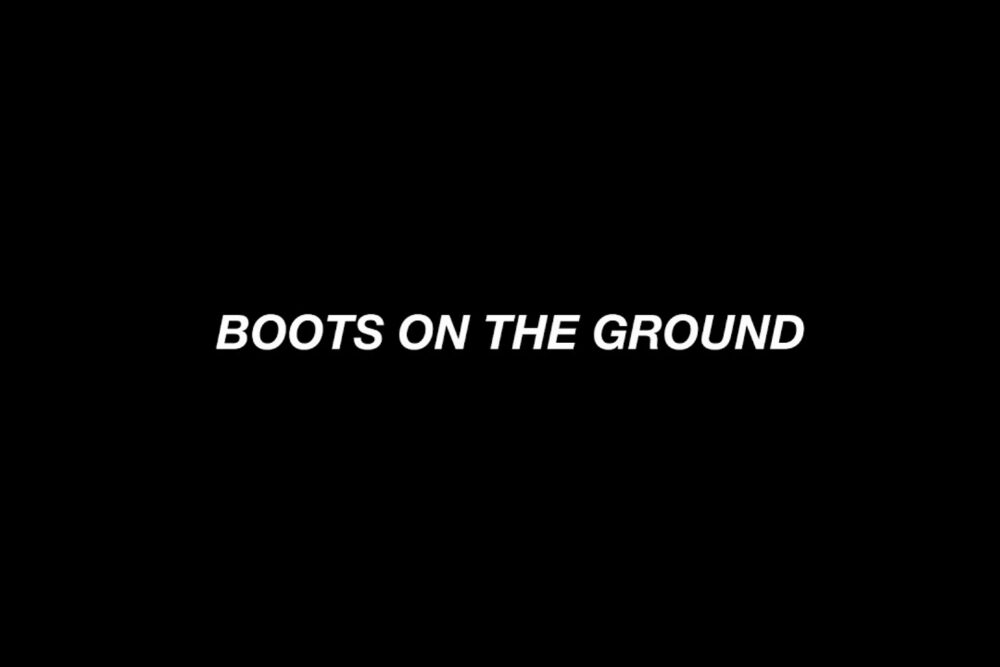 Massive Attack, Tom Waits - Boots on the Ground