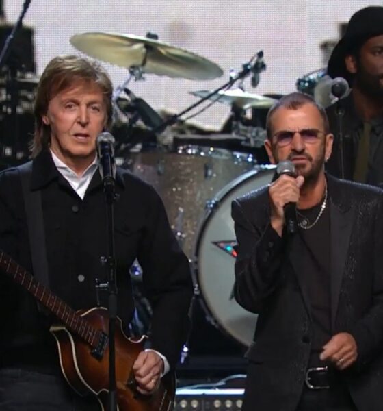 Paul McCartney și Ringo Starr live