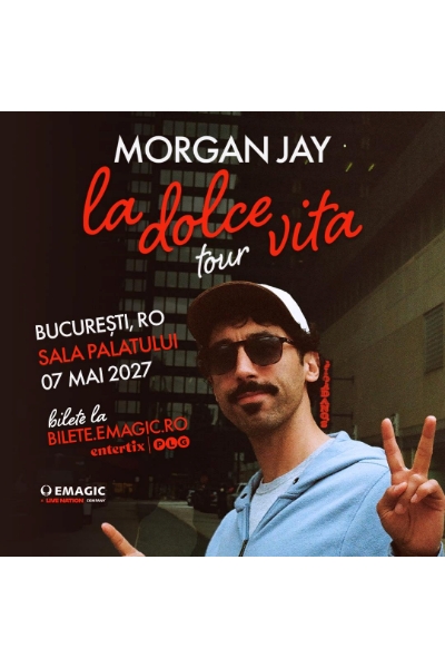 Poster eveniment Morgan Jay