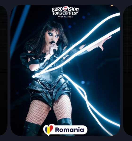 Alexandra Căpitănescu pe scena de la Viena, la repetițiile pentru semifinala Eurovision 2026