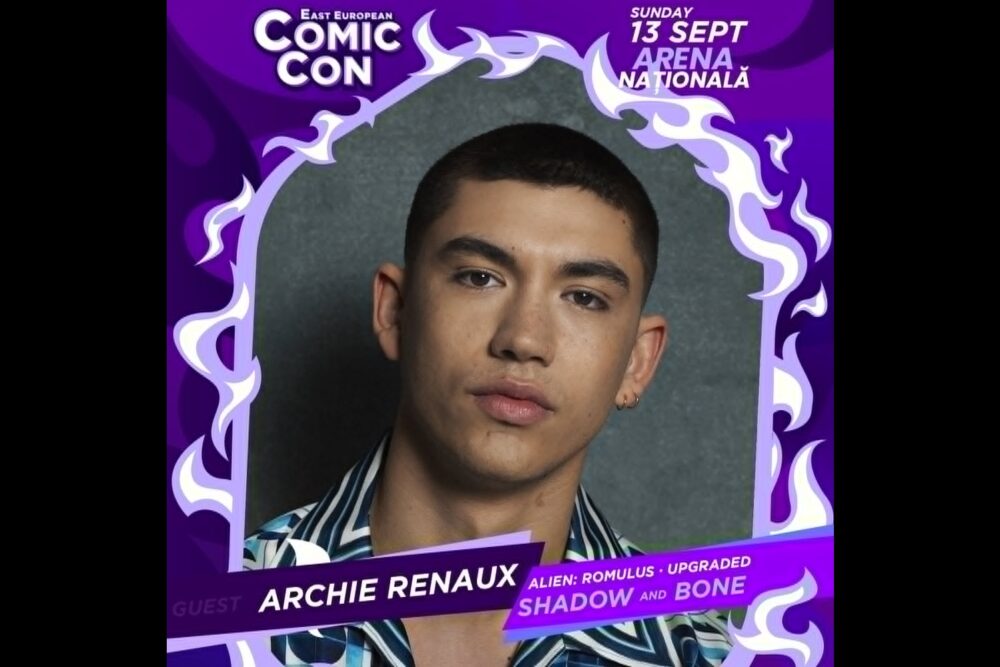 Archie Renaux la Comic Con Arena Națională 2026