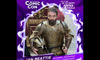 Ian Beattie la Comic Con Arena Națională 2026