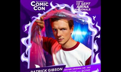 Patrick Gibson la Comic Con Arena Națională 2026