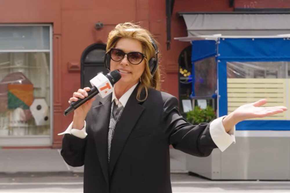 Shania Twain la Track Star