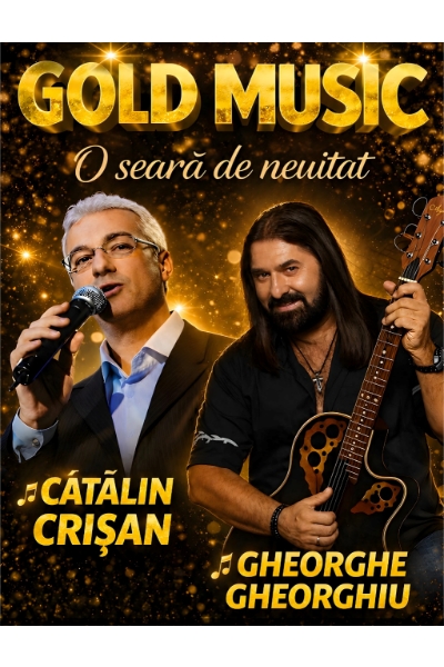 Poster eveniment Cătălin Crișan & Gheorghe Gheorghiu - O seară de neuitat