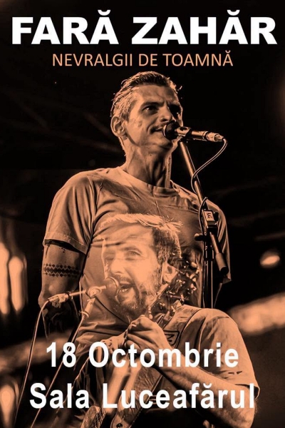 Poster eveniment Fără Zahăr - Nevralgii de toamnă