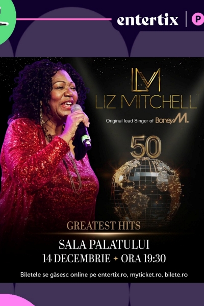 Poster eveniment Liz Mitchell - 50 Years of Boney M.
