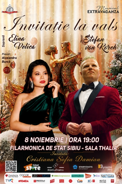 Poster eveniment Ștefan von Korch - Invitație la vals