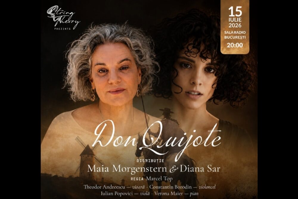 Maia Morgenstern și Diana Sar joacă în "Don Quijote"
