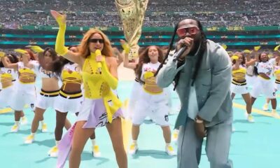 Shakira și Burna Boy cântând "Dai Dai" la FIFA World Cup 2026