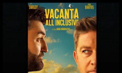 Smiley și Pavel Bartoș pe afișul comediei "Vacanță All Inclusive"