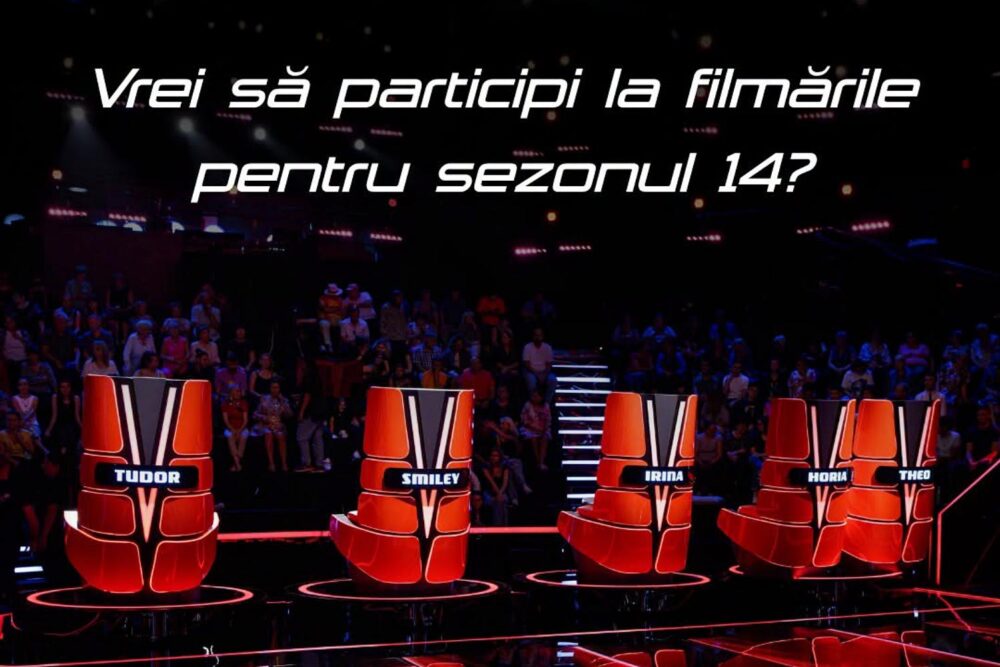Încep filmările pentru Vocea României 2026
