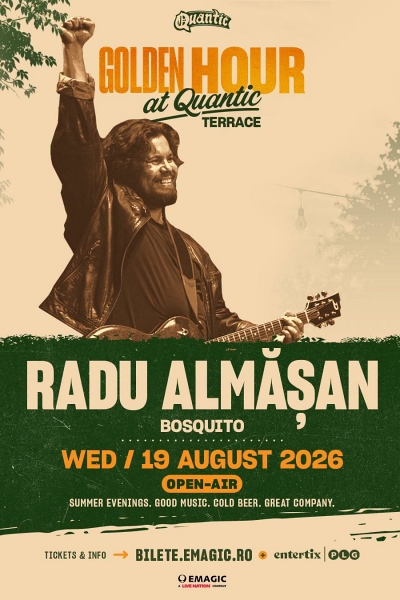 Poster eveniment Radu Almășan (Bosquito)