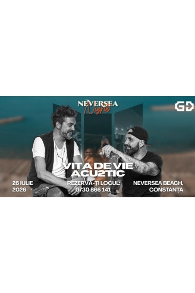 Poster eveniment Vița de Vie Acustic