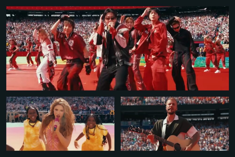 BTS / Shakira / Justin Bieber la FIFA World Cup 2026