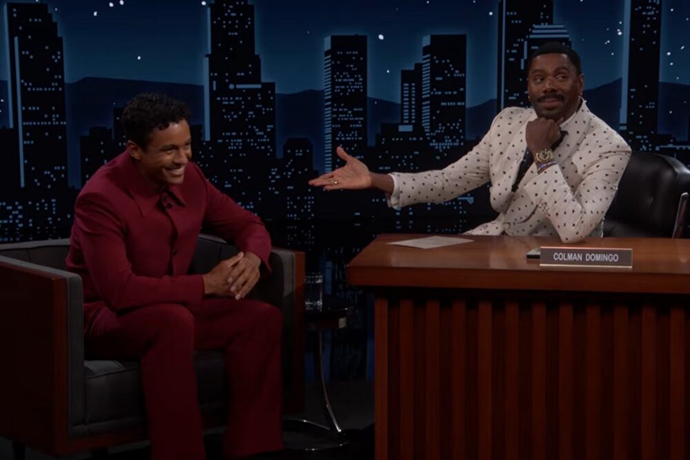Colman Domingo și Jaafar Jackson la Jimmy Kimmel Live!