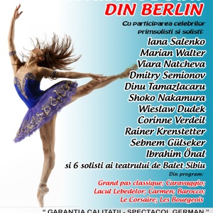 Poster eveniment Gala Baletului Berlinez
